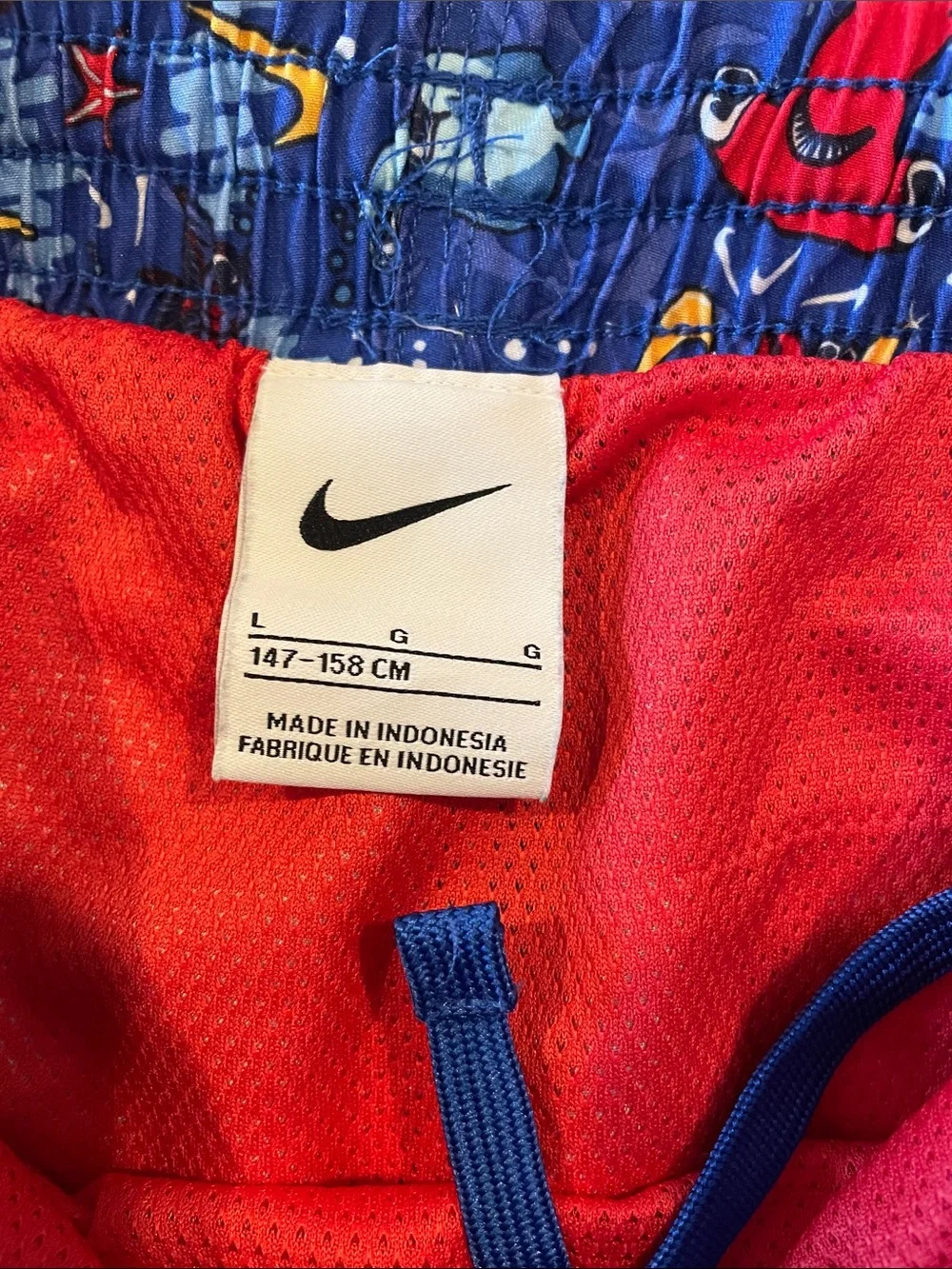 Nike vibrant blue